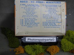 Roco Minitanks WWII US M-101 3/4T & M-104 1-1/2T Cargo Trailer Set Lot #7275©