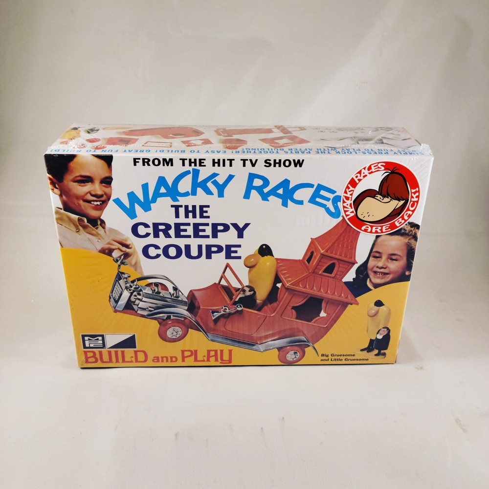 MPC Wacky Races “The Creepy Coupe” Build and Play Model Kit – New