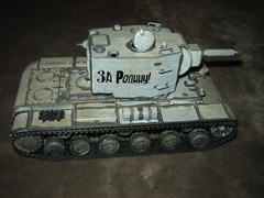 Built 3A Poanny Tank 6-3/4 inches long Well Built & Painted Excellent Cond Nice