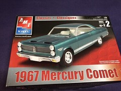 AMT / ERTL 1/25 1967 67 Mercury Comet Model Car Kit Open Box Sealed Bags