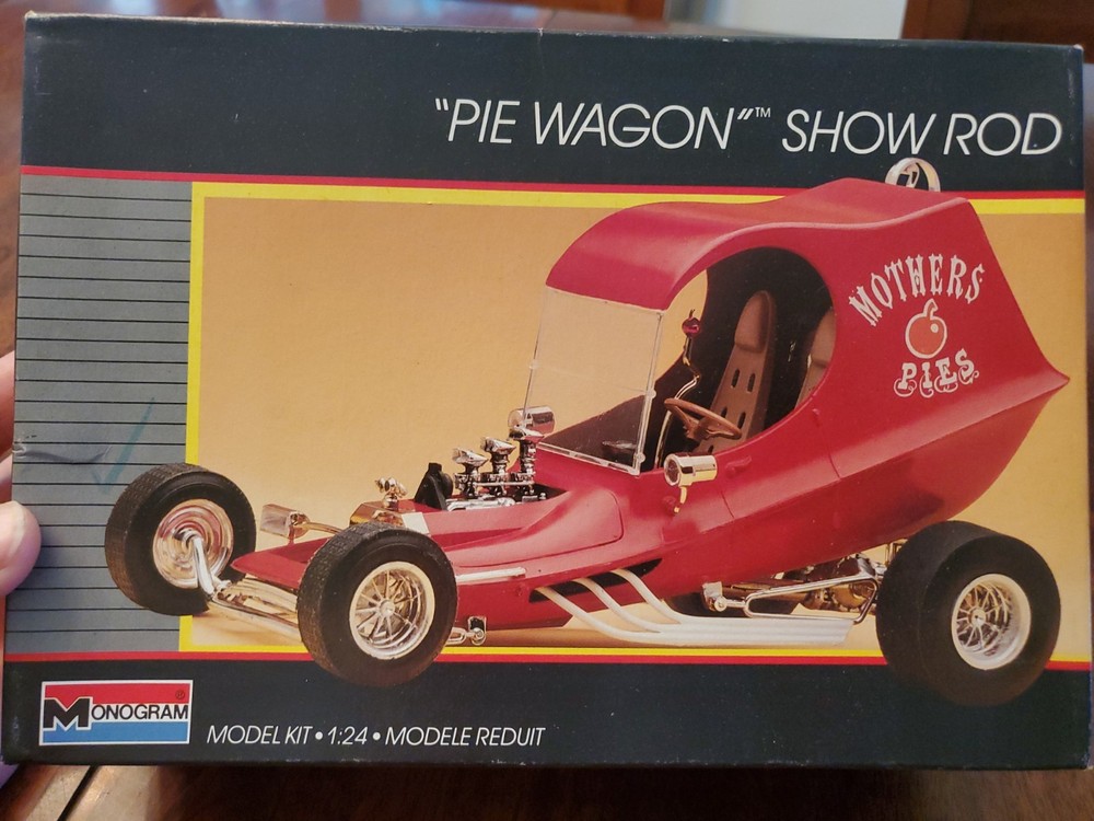 Pie Wagon Show Rod 1:24 Monogram 2745 Vintage Unbuilt Model Car Kit New Open Box