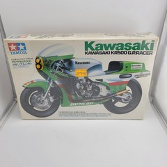 Tamiya Kawasaki KR500 GP Racer Motorcycle 1/12 Model Kit 1428 Japan 1983 Sealed