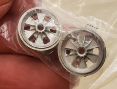 SHELBY COBRA DAYTONA MODEL GUNZE SANGYO METAL PART PARTS REAR WHEEL WHEELS M 19