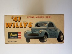 ’41 Willys 1937 Cord Original Issue 1960’s Model Car Junkyard Lot