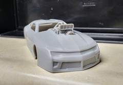 1/24 scale resin 3d printed 2020 Camaro Blown Pro Mod drag body model slot car