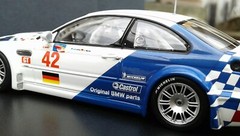 1/43 MINICHAMPS BMW M3 GTR, 2001, Driv. J. MULLER/J.J. LEHTO mint,++ !