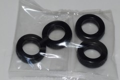 AMT 1967 SHELBY GT-350 834M/12 ⭐PARTS⭐ RUBBER TIRE PACKAGE 1:25