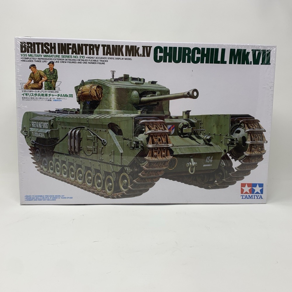 Tamiya 35210 1/35 Model Kit British Infantry Tank Mk.IV Churchill Mk.VII