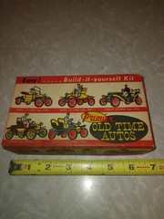 Premier Old Time Autos Model 1909 1910 Vintage Antique Toy Toys Game vtg cars