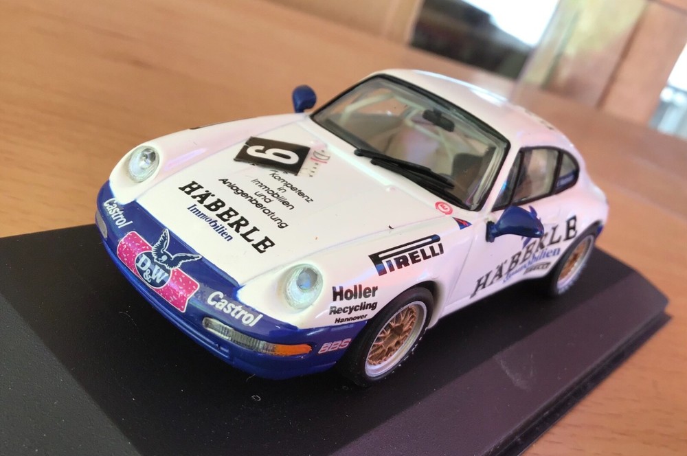 1/43 MINICHAMPS PORSCHE 911 ,（993) ADAC GT y.1994 , Haberle mint,++ !
