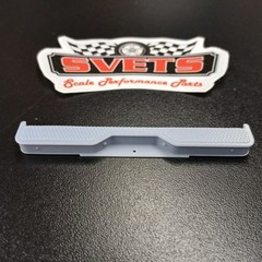 Vintage 1973-1987 GM Truck Rear Step Bumper W/Ball Receiver 3D Resin 1/24