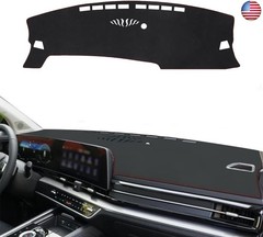 Dashboard Cover Compatible with Kia Sportage 2023 2024 2025,Leather Material