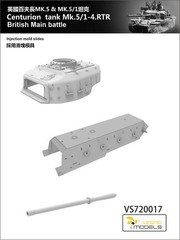 VESPID VS720017 1/72 Scale Centurion Tank Mk.5/1-4.RTR British Main Battle