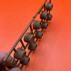 1939 Chevy Sedan Revell Wood grain Whiskey Barrels Model Parts 1:24 New 2