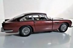 ASTON MARTIN Race Car Le Mans Classic Custom Vintage Hot Rod Built Metal Model