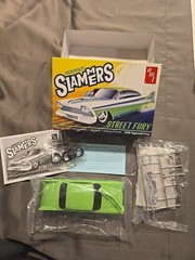 Snapfast Slammers 1958 Plymouth Fury ‘Street Fury’ 1:25 Scale AMT Model Kit