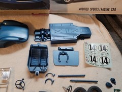 Monogram SCARAB CAN-AM RACER MODEL KIT FOR SLOT RACING Unbuilt 1/24