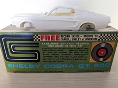 L@@K! *RARE *ORIGINAL VINTAGE AMT “MUSTANG SHELBY COBRA GT 500” KIT *SUPER C@@L!