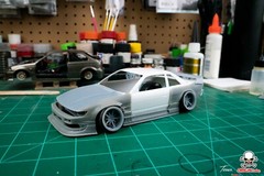 1/24 Aoshima Nissan Silvia S13 BN Sports Widebody 3d print US SELLER!