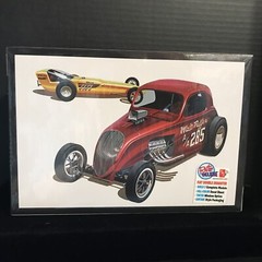 AMT 1380/12 FIAT DOUBLE DRAGSTER MODEL KIT-NIB-1/25 SCALE-2COMPLETE KITS