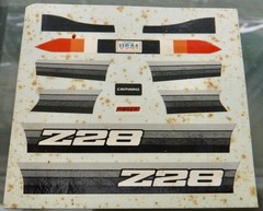 1983 Camaro Z-28 Plastic Model Kit 1:25 AMT 6561 Partly Assembled