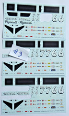 *Pick One* Vintage 1:24/25 Scale Auto Racing Model Kit Decal Sheet *Pick One*