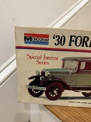 Vintage 1974 Monogram ’30 Ford Coupe Model Partial Built See Pic