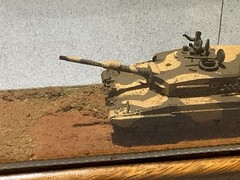 PROFESSIONAL MODEL French AMX-30 Battle Tank VENEZUELA ARMY ACRYLIC / WOODEN BOX