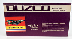 Vintage 1967 Buzco Vautour IIB Heller Authentic Model Kit 1:50 Scale