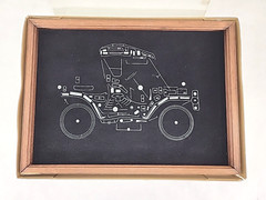 Vintage General Crafts Parts Decor Car Model Kit No 2905 Antique Auto 1972