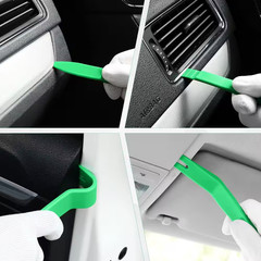 Auto Trim Removal Tool Kit Plastic Pry Tool Set Green 5-Pieces for Interior Door