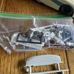 Built Model Car, 1997 Revell Stock Car STARTED, INCOMPLETE, MODIFIED