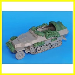 1/35 Scale Die-Cast Resin Model Assembled Kit Sd.kfz.251 C Accessories Set (N…