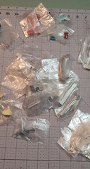 VTG Outlaw Hobby HOT RODS Assorted Classic Car Model Cars Plastic Parts LOT 1243