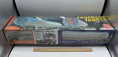 AMT Fruehauf Tanker Semi-Trailer 1/25 Model Kit T531 Union 76 Gulf SEALED 1972