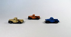 New! SMC-678 1941-47 Chevy Pickup HO-1/87th Scale Clear Resin Kit (unfinished)