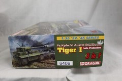 Dragon #6406 Tiger 1 Late-Production 1:35- Model Kit
