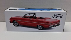 New 1963 Ford Falcon Custom Made Dealer Promo Model BOX ONLY..NO CAR