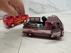 Model Junkyard/parts Plastic Custom Vintage Lot Of 3 Custom Dodge Pickups