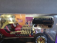 Tom Daniel Collector’s Limited Edition Red Baron 1/18 Gold Trim RARE!