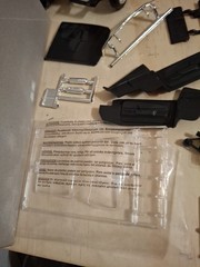 AMT ’67 SHELBY GT-350 MODEL CAR KIT BLK plastic 1:25 AMT834 Partially Together
