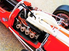 Lotus Race Car Formula 1 Vintage Indy 500 Racing Custom Built Metal Model