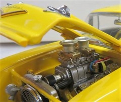 Hot Rod 57 Chevy Dragster Drag Race Car RARE Classic Chevrolet Built Model 55