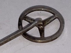 PRAMETA Kolner 1948 Mercedes Benz Promo Sterling Silver 2” Lapel Stick Pin ONLY