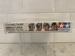 Tamiya Military Miniatures. German Army Tank Crew 1/35 Scale. SEALED