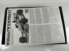 Tamiya Williams FW11 Honda F-1 and Brabham BT50 BMW Turbo 1:20 Scale BUNDLE