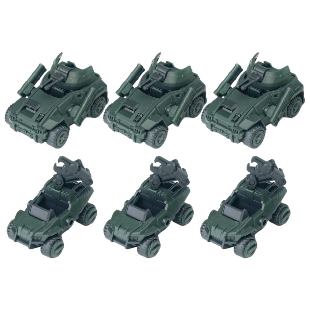 HIPLAY Sheik Mainland Lynx & Porcupine 6-in-1 Vehicle Set – 1/60 Model Kit