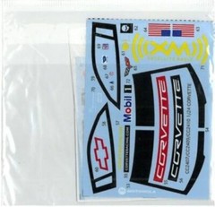 STUDIO27 1/24 C6-R #63/#64 Corvette LM 2008 (Spare Decal) SDCC2407 Decal New F/S