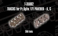 1/35 QuickTracks T-35002 Tracks for Pz.Kpfw. 171 Panther Ausf. A, G