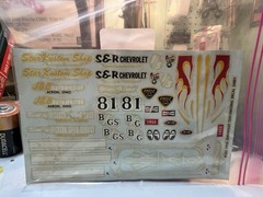 VTG 1963 Monogram 1ST Release 1955 Chevrolet Bel Air Kit # PC83:198 Some Painted